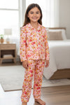Gobble Gobble! Thanksgiving girls pajamas. GLP080702-JEAN