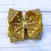 6.5" Double layer sequins hair bows. 4pcs/$10.00 DBW-2 (Added Inventory💖