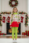 Christmas character pullover sweater. GT0423-AMY