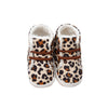 Leopard printed infant shoes. HM2066