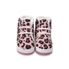 Leopard printed infant shoes. HM2066