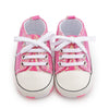 Sparkly Pink infant baby tennis shoes. HMZ0002H1