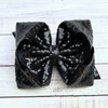 6.5" Double layer sequins hair bows. 4pcs/$10.00 DBW-2 (Added Inventory💖