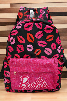  Kiss printed Medium size backpack. BP-2023a