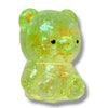 2.25" Glitter stress toys teddy bear. S    ACG61015