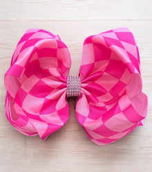  2 tone pink double layer hair bows. 4PCS/$10.00 BW-DSG-05