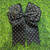 6"X 7" Holographic rhinestone cheer bows. 2pcs/$10.00
