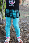 Teal faux leather leggings. png65153009-loi