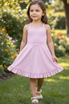 Lilac Hi-Performance dress with undershorts attached. GSD020201-JEAN