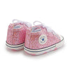 PU-PINK infant baby tennis shoes. HMZ000