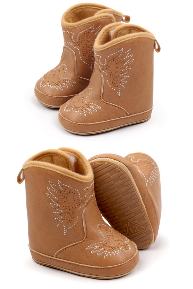 Zeebra Kids Corded Baby Booties - Camel main image 0