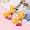 Cute pencil small hair bows. set has 2pcs. S    ACG62193