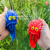 Water Spray octopus stress toy.