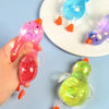 4.75" Squishy duck, stress toy.