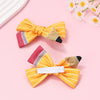 Cute pencil small hair bows. set has 2pcs. S    ACG62193