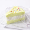 3" Squeeze sticky cake stress toy.