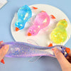 4.75" Squishy duck, stress toy.