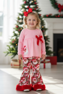  Santa 3d pattern printed 2 piece set. OFG52340 JEAN