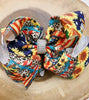 Patriotic double layer hair bows w/rhinestones 4pcs/$10.00