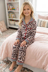 Animal printed girls pajamas PJG60350 AMY