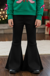 Black ribbed bell bottoms! PNG50371 AMY