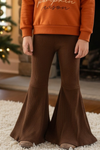 Brown ribbed bell bottoms! PNG50374 AMY