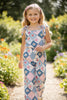 Multi-Printed floral relax fit romper. PNG60154 JEAN