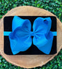 6.5"headband bow! Choose your favorite color.(5PCS/$7.50 HB-2024H1