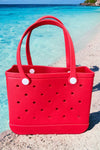 Beach Bag-Tote made of rubber beach bag. Available in 9 colors. Tote-2024-🏖️