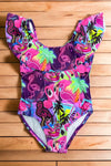 FLAMINGO BRIGHT SWIMSUIT. SWG25153020 AMY