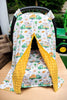 FARM TRUCK W/ ANIMALS PRINTED CAR SEAT COVER. ZYTB25133005