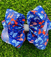 Patriotic coquette double layer hair bows. 4PCS/$10.00 BW-DSG-1029