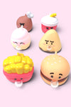Fast food bubble blowing stress toy. Set of 12 pcs/$6.00 #1621