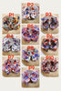 Patriotic double layer hair bows w/rhinestones 4pcs/$10.00