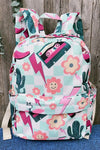 Strike, floral,cactus &printed backpack. BP-202323-29
