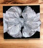 metallic Silver large headbands. (2pcs/$10.00) F-DLH2463K