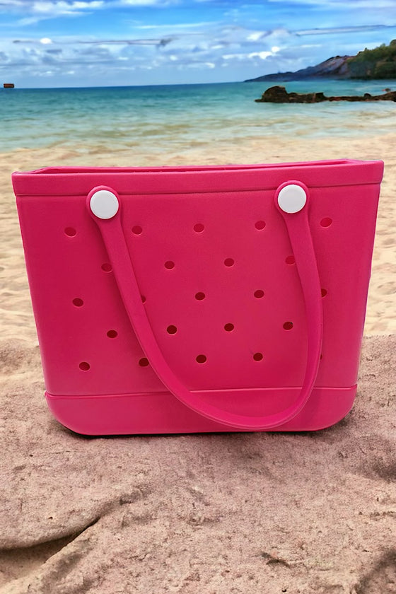 Beach Bag-Tote made of rubber beach bag. Available in 9 colors. Tote-2024-🏖️