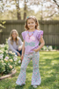 Easter bunny ears applique top & bottoms. OFG60113 AMY-
