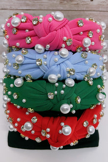  Pearl & stone girls headband. 2PCS/$8.00