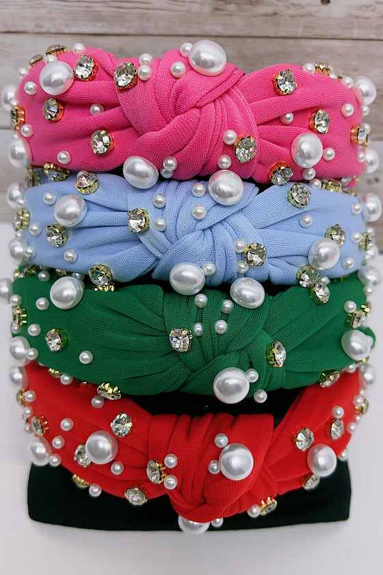 Pearl & stone girls headband. 2PCS/$8.00