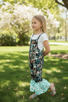 Concho heart printed romper from baby to big girls. (Shirt not included) SR101507-AMY