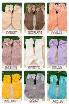  Knee high hollow out mesh sock for baby, available in 9 colors(3pcs/$9.75)sock2024b