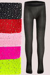 FISHNET TIGHTS WITH RHINESTONES/ MULTIPLE COLORS AVAILABLE. 3PCS/$9.00 TTE-2023-0