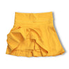 Mustard pleaded skort made of HI-Performance fabric. GLK103007-JEAN