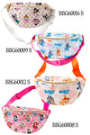 9"X5" Multi-printed character fanny packs.