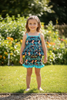 Concho & western printed boot ruffle tunic and shorts. OFG60878 SOL