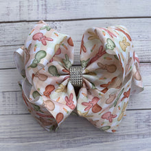  Peeps gingham printed double layer hair bows. 4pcs/$10.00 BW-DSG-2001