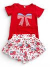 Embroidered Patriotic applique ted t-shirt and shorts. GSSO120201-Jean