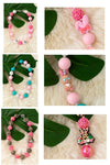Cute Easter bubble necklace. 3pcs/$15.00