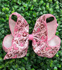 5" Multi printed hair bows with moon stitch trim. 4pcs/$10.50 2026-A
